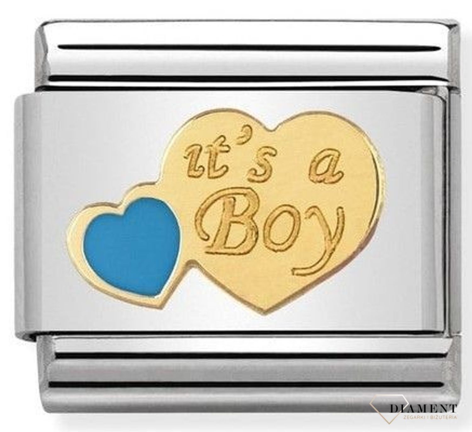 Nomination - Link 18K zawieszka złoto 'Chłopiec' 030242 40 biżuteria nomination nomination zawieszki nomination baza.jpg